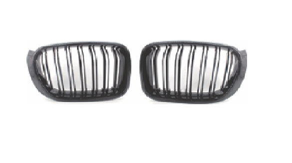F25 (14-17) DOUBLE LINE GRILLE GLOSS BLACK