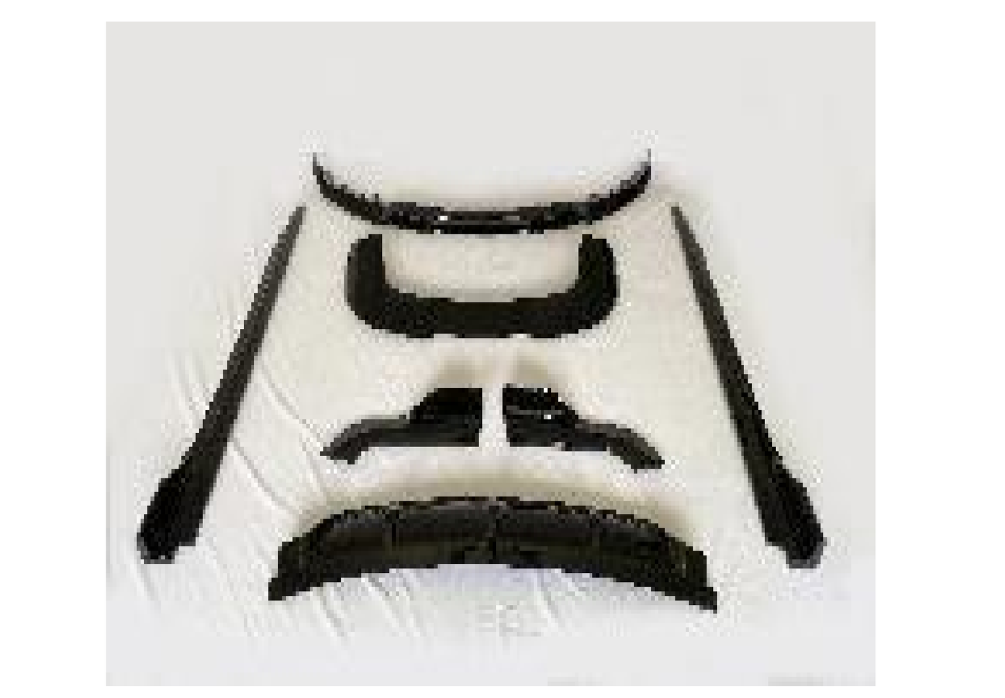 F15 BODY KIT BK STYLE GLOSS BLACK