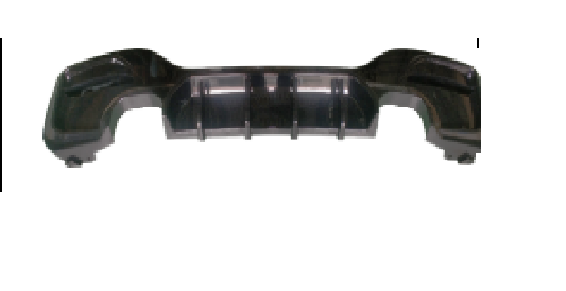 F20 REAR DIFFUSER DMAX STYLE S/S GLOSS BLACK