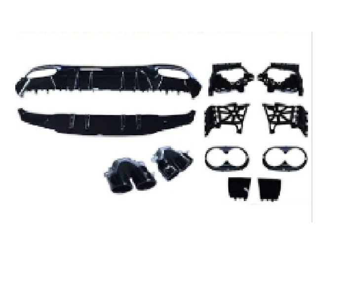 W177 SEDAN W45 DIFFUSER G/B BLK PIPE