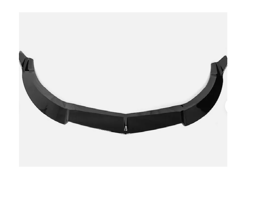 W176 FRONT LIP PRE GLOSS BLACK