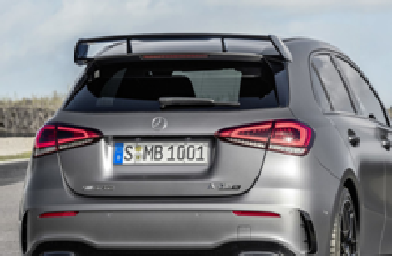 W177 BIG FD ROOF SPOILER G/B