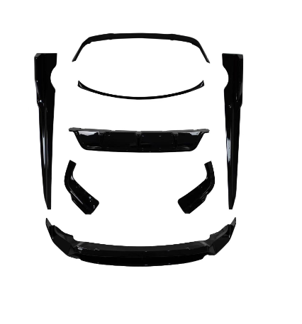 G05 LCI BK BODY KIT 23+ WITH BIG STYLE ROOF SPOILER GLOSS BLACK