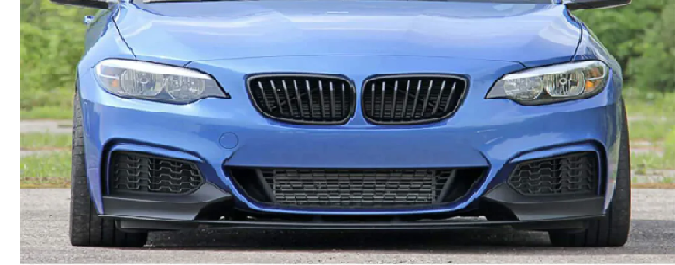 F22 MP FRONT LIP THICK STYLE GLOSS BLACK