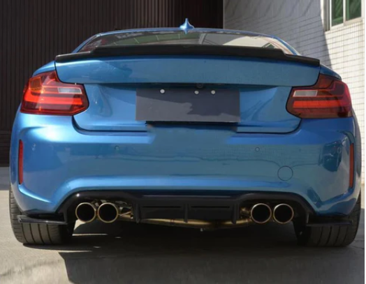 F87 MTC REAR DIFFUSER GLOSS BLACK