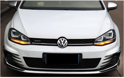 GOLF 7 GTI 6PC CANARDS G/B