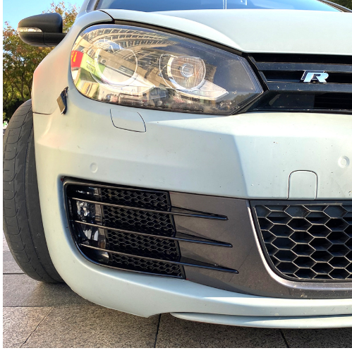 GOLF 6 GTI FOG CANARD G/B