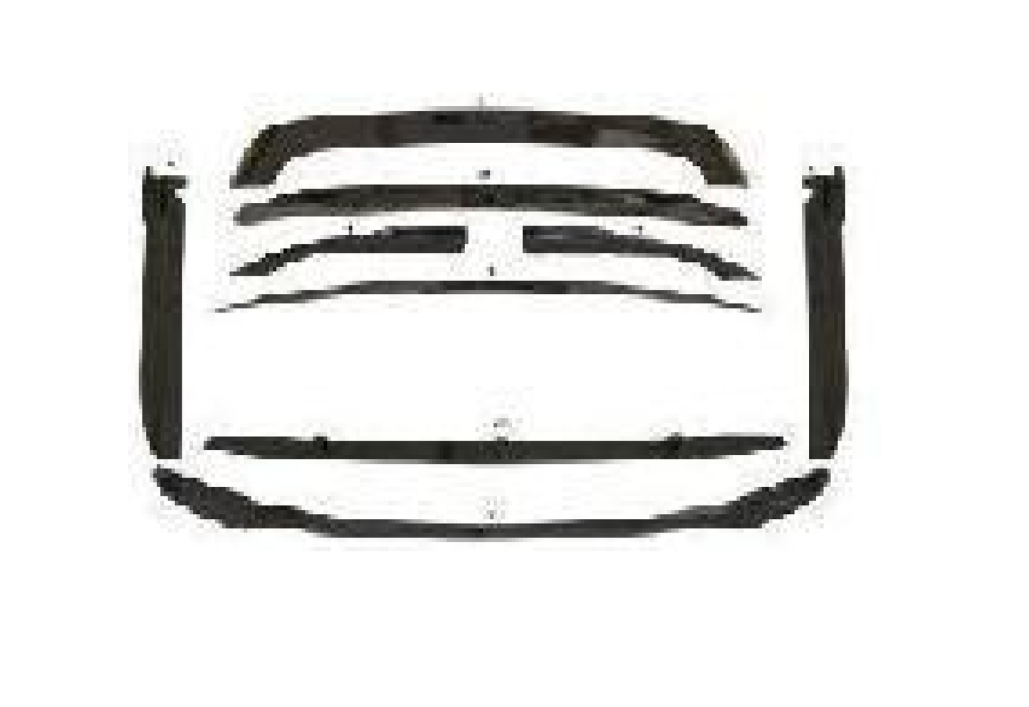 G05 BK BODY KIT THICK STYLE PRE GLOSS BLACK