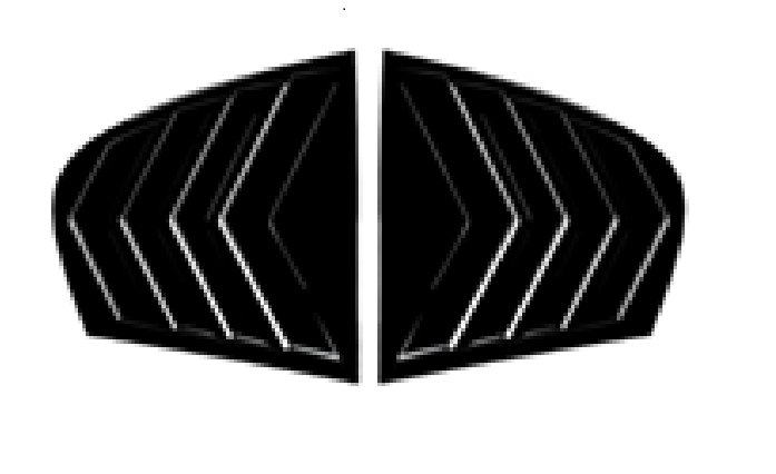 E60 WINDOW LOUVRE G/B