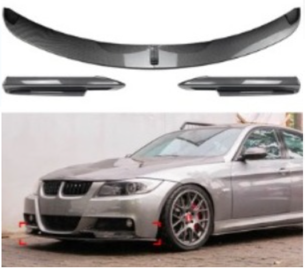 E90 P/F MP 4PC FD LIP GLOSS BLACK