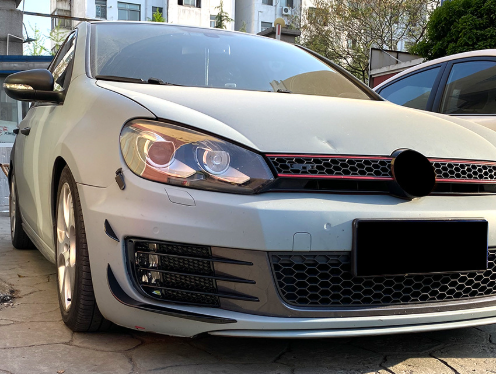 GOLF 6 GTI CANARDS GLOSS BLACK