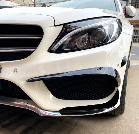 W205 CANARDS GLOSS BLACK