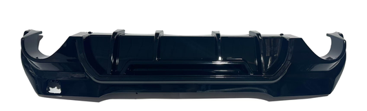 F40 REAR DIFFUSER COMPETITIVE STYLE  WITHOUT LED 0--0 D/S GLOSS BLACK