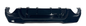 F40 REAR DIFFUSER COMPETITIVE STYLE  WITHOUT LED 0--0 D/S GLOSS BLACK