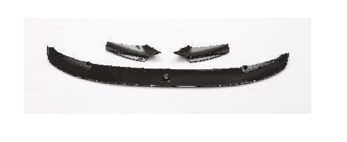 F10 MP TYPE FRONT LIP THICK STYLE GLOSS BLACK