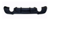E92 REAR DIFFUSER  WITHOUT LED MP STYLE D/S  GLOSS BLACK