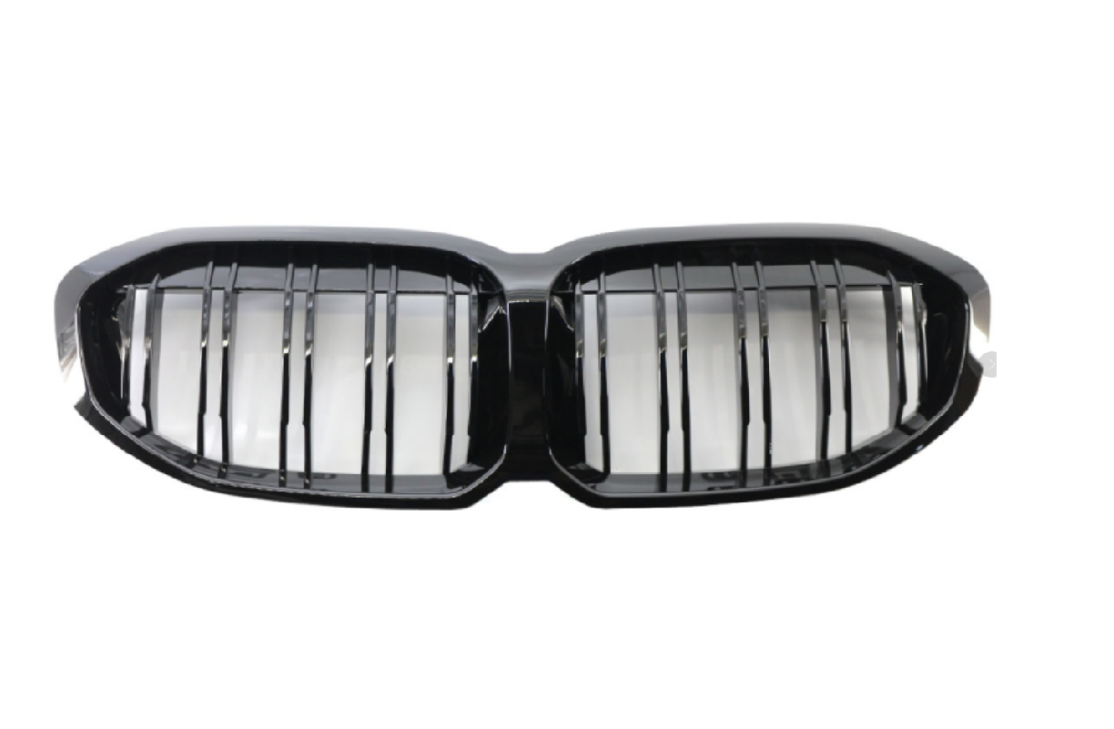 F40 GRILLE DOUBLE GLOSS BLACK