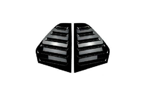 GOLF 8 WINDOW LOUVER GLOSS BLACK