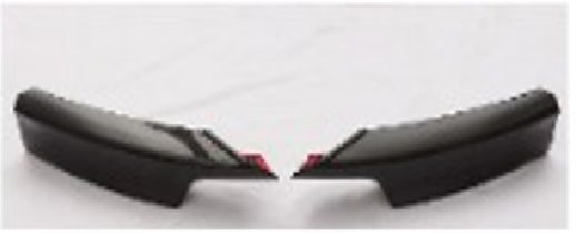 F30 SIDE CORNER SLIM STYLE CLOSS BLACK