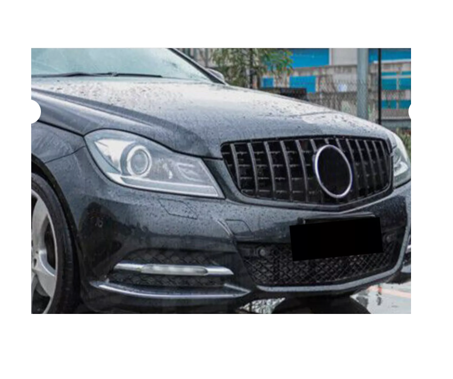 W204 GT(07-14) GRILLE GLOSS BLACK