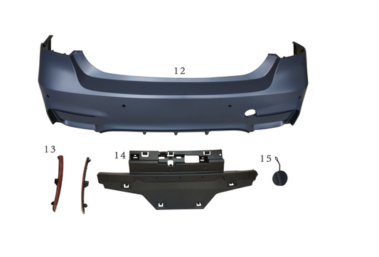 F30 M3 REAR BUMPER