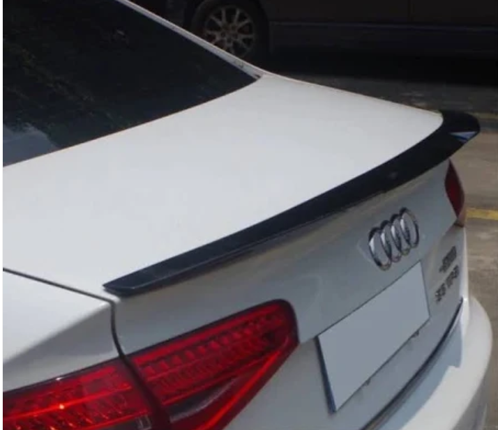 A4 B8 SPOILER (08-16 ) GLOSS BLACK