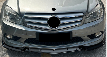 W204 P/F 3PC SPORT LIP G/B