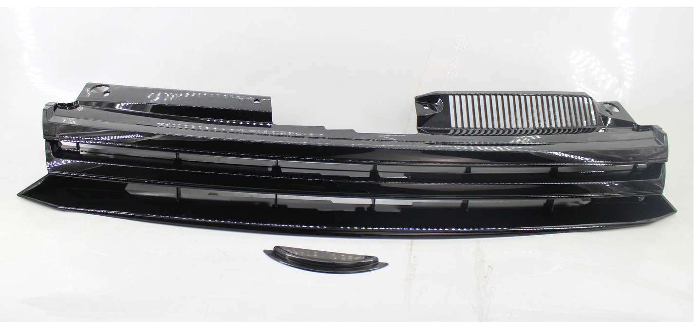 GOLF 6  GRILLE NO LOGO GLOSS BLACK