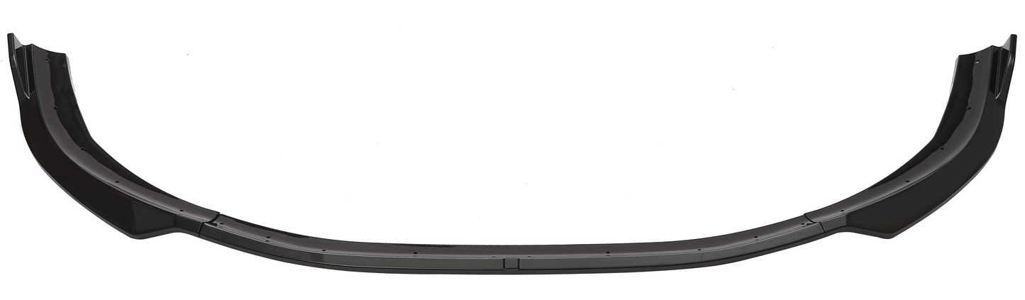 POLO FRONT LIP 03-09 3PC STYLE GLOSS BLACK