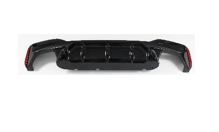 G30 REAR DIFFUSER M5 STYLE  GLOSS BLACK