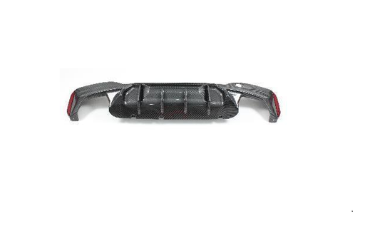 G30 REAR DIFFUSER  COMPETITIVE STYLE  GLOSS BLACK