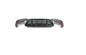 G30 REAR DIFFUSER  COMPETITIVE STYLE  GLOSS BLACK