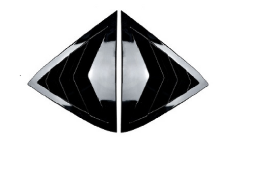 FISTA MK7 WINDOW LOUVRE G/B